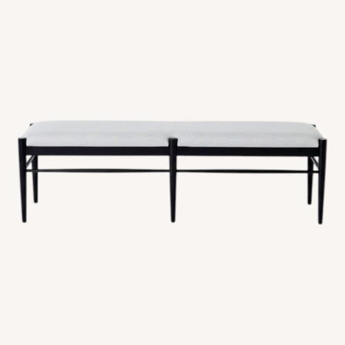 Used Living Spaces Modern Benches Set of 2 for sale on AptDeco