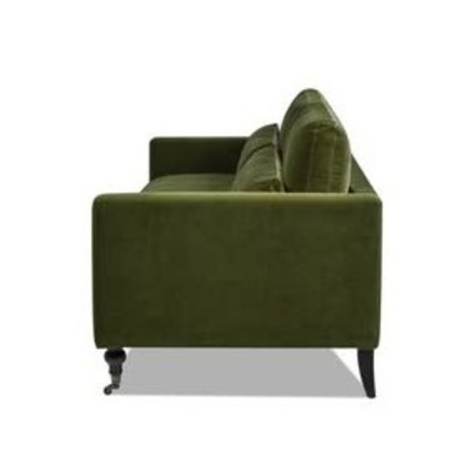 Jennifer Taylor Green Velvet 3+ Seater Sofa - image-4
