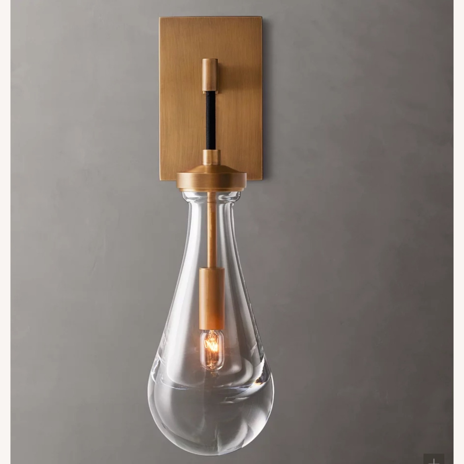 Restoration Hardware Rain Sconce - image-7