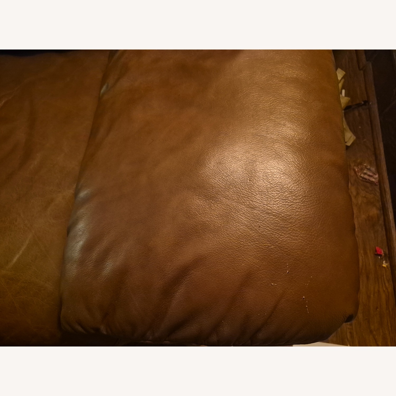 Italsofa Dark Brown Leather 3+ Seater Sofa - image-4