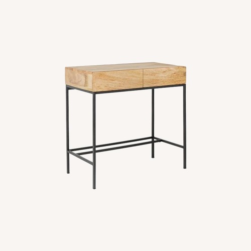 Used West Elm Industrial Mini Storage Desk for sale on AptDeco