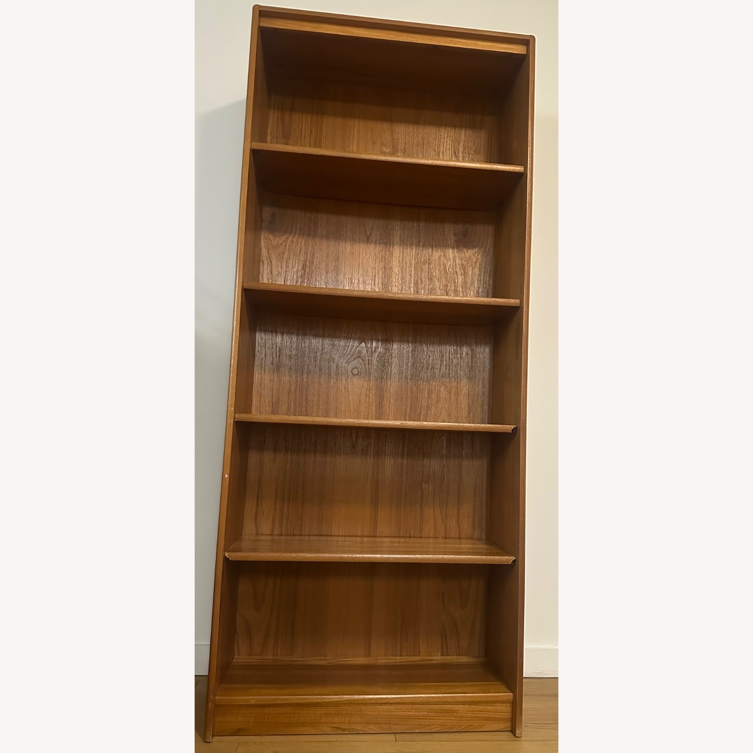 Light Brown Wood Bookcase - image-2