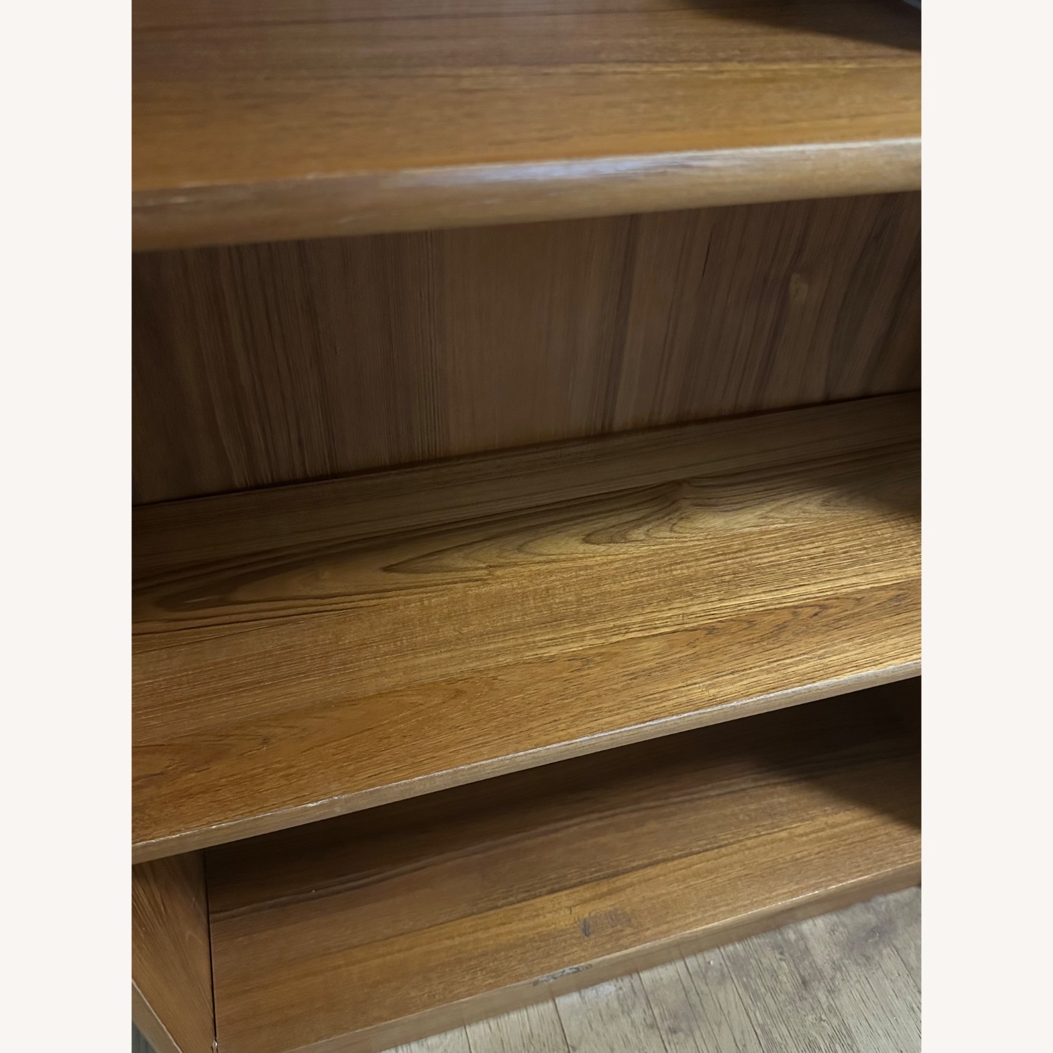 Light Brown Wood Bookcase - image-7