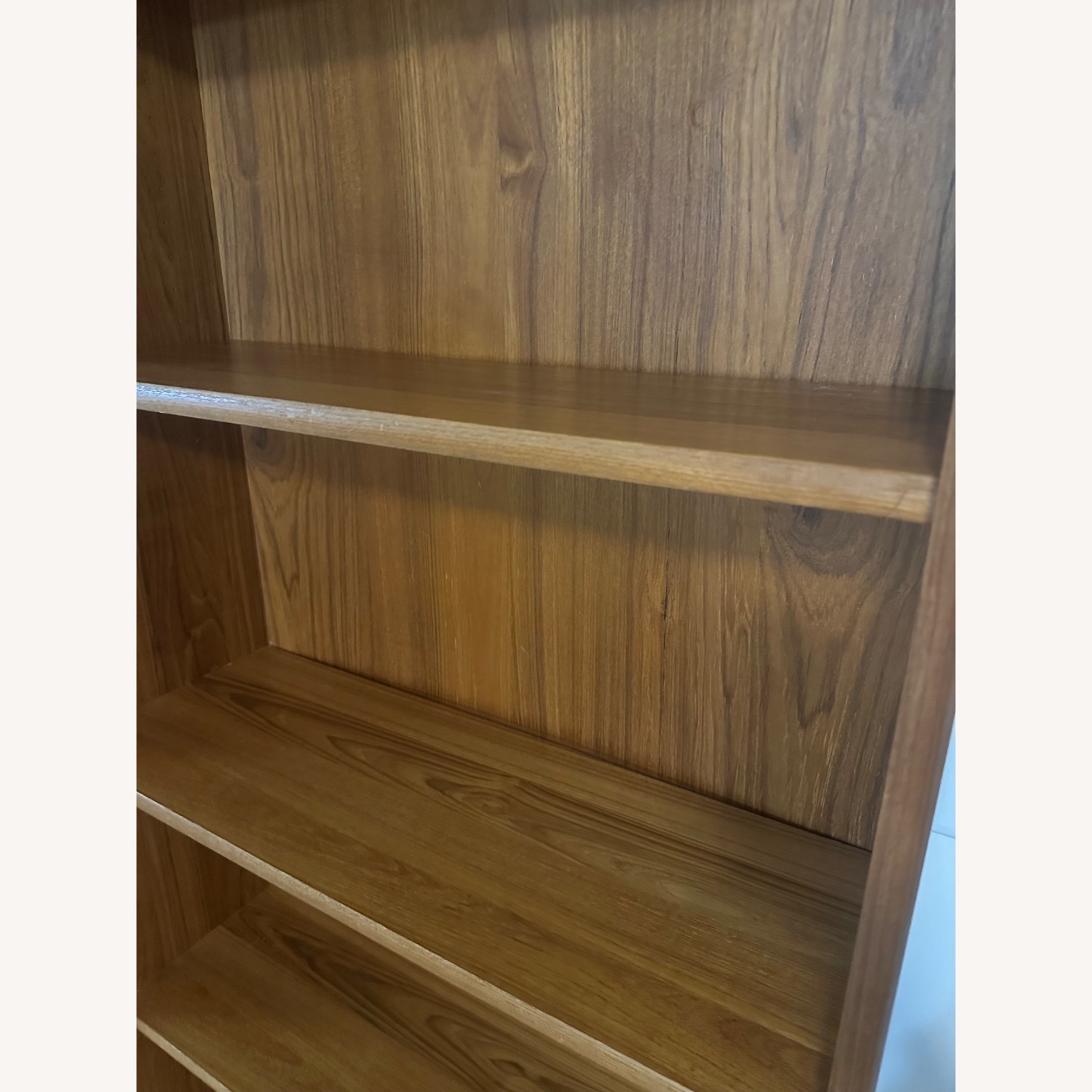 Light Brown Wood Bookcase - image-8