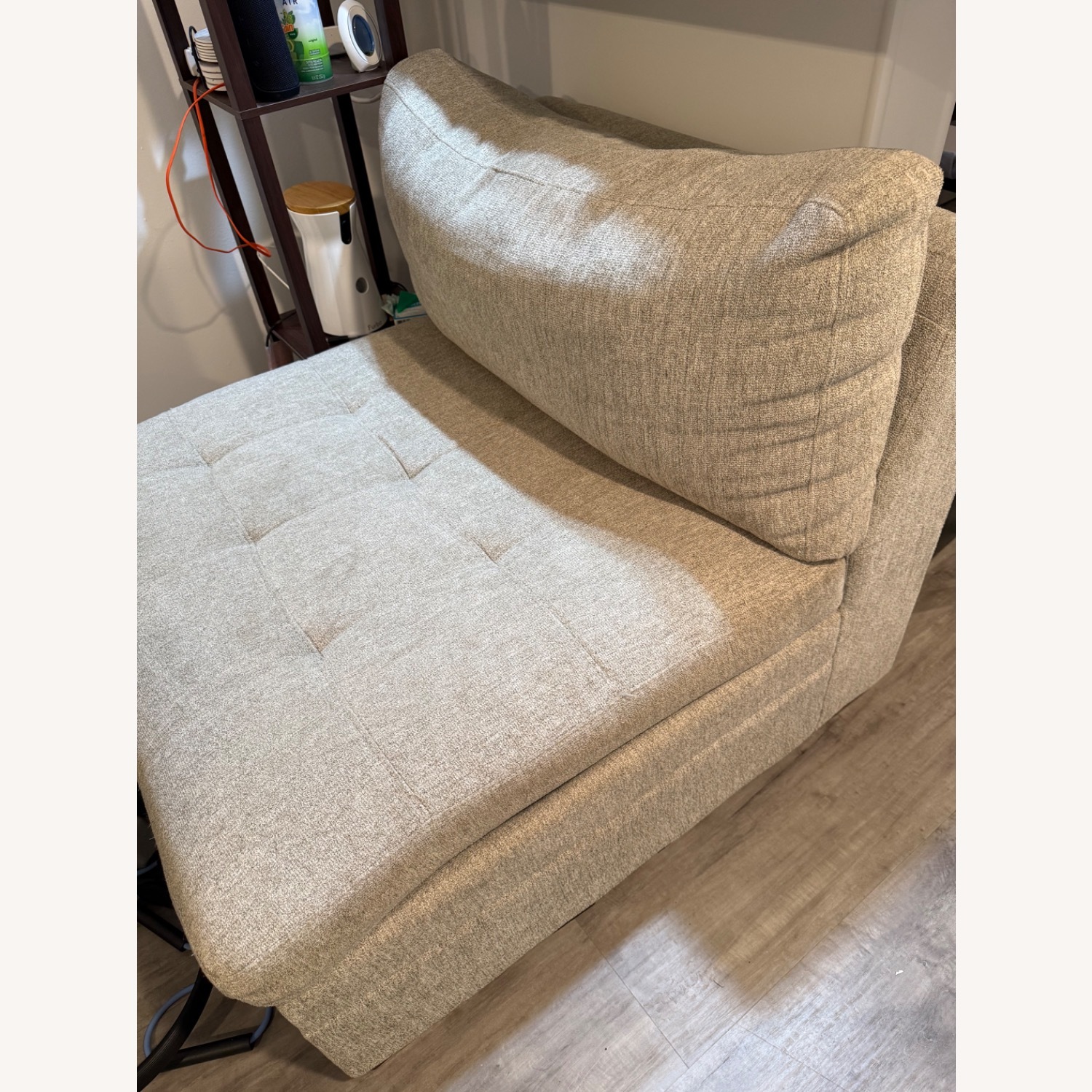 Thomasville Tisdale Modular 6-piece Sectional with Storage Ottoman - Beige - image-3