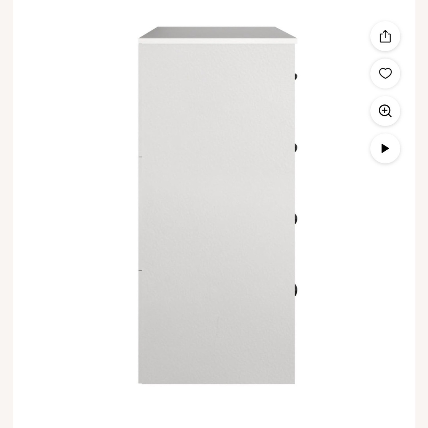 White Dresser With 8 Drawers - image-3