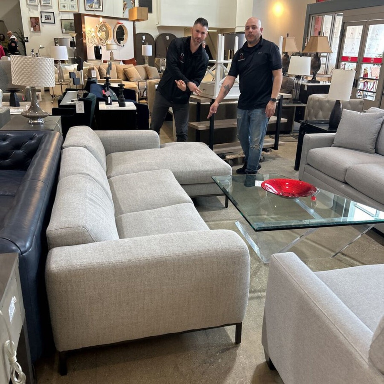 Four Hands Benedict 2-Pc Right Facing Sectional - image-5