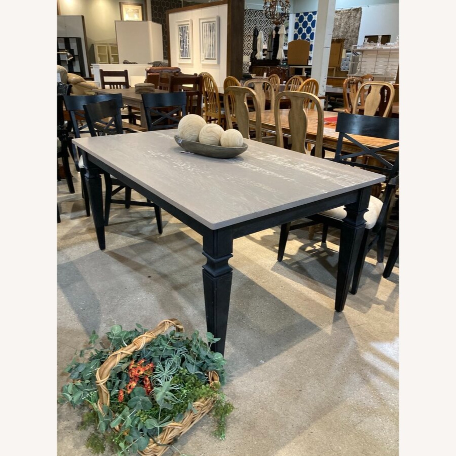 Ethan Allen New Country 2-Tone Dining Table - image-2