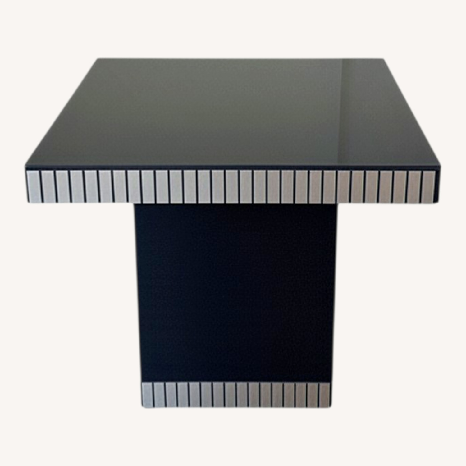 Black Wood Side Tables - image-0