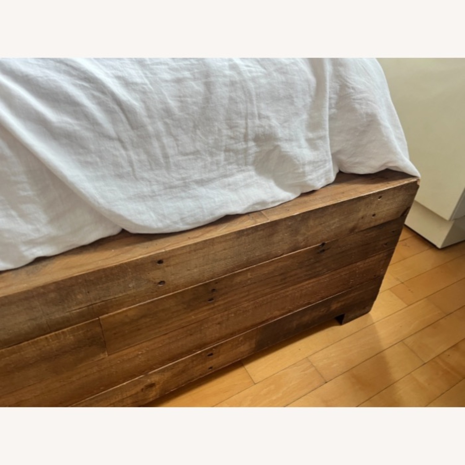 West Elm Emerson Dark Brown Wood Queen Bed - image-3