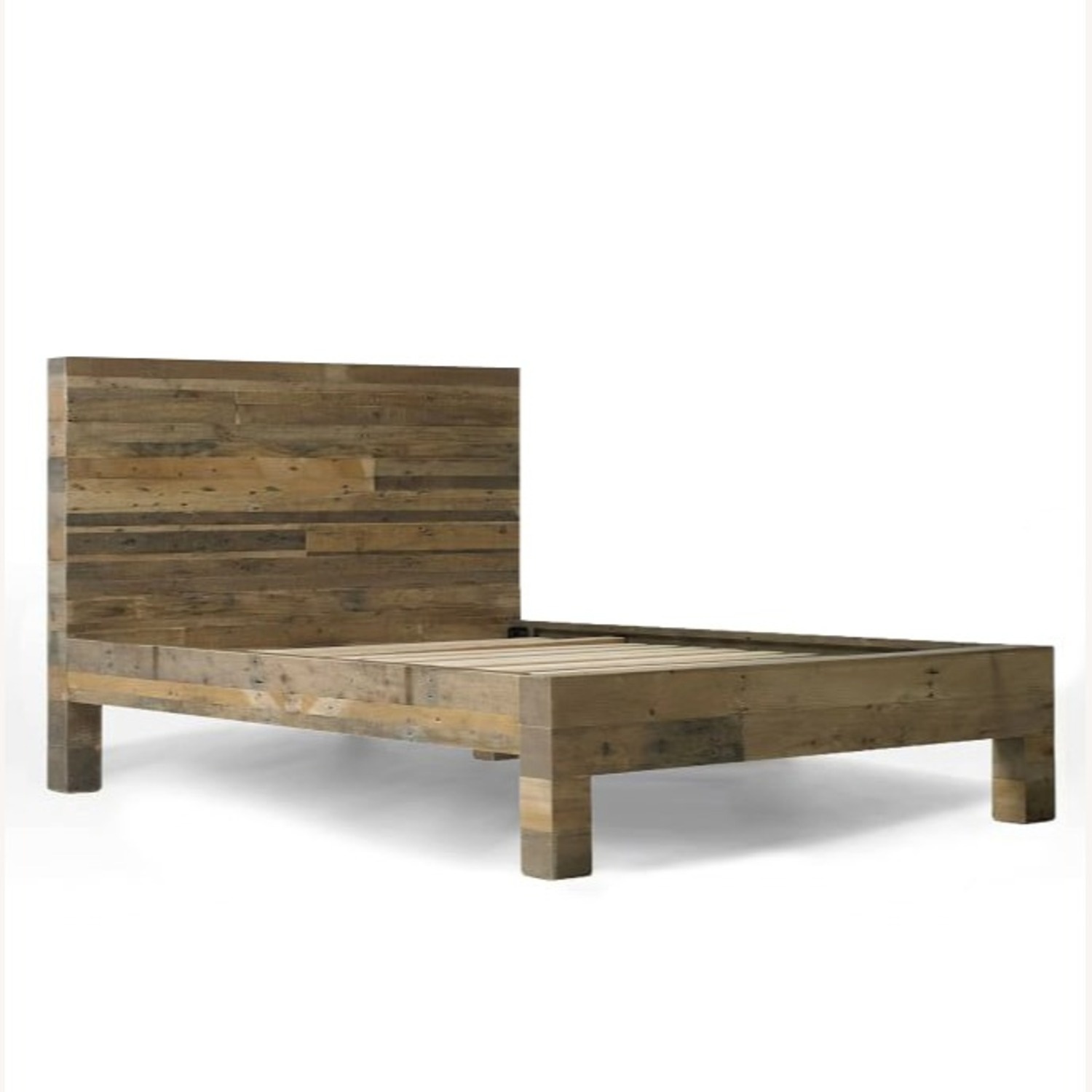 West Elm Emerson Dark Brown Wood Queen Bed - image-4