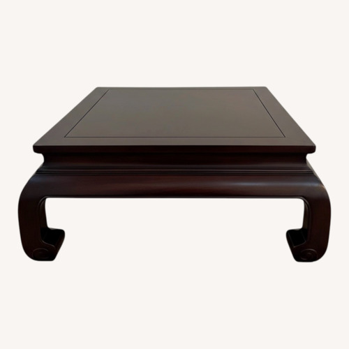 Used Singaporean Antique Teakwood Coffee Table for sale on AptDeco