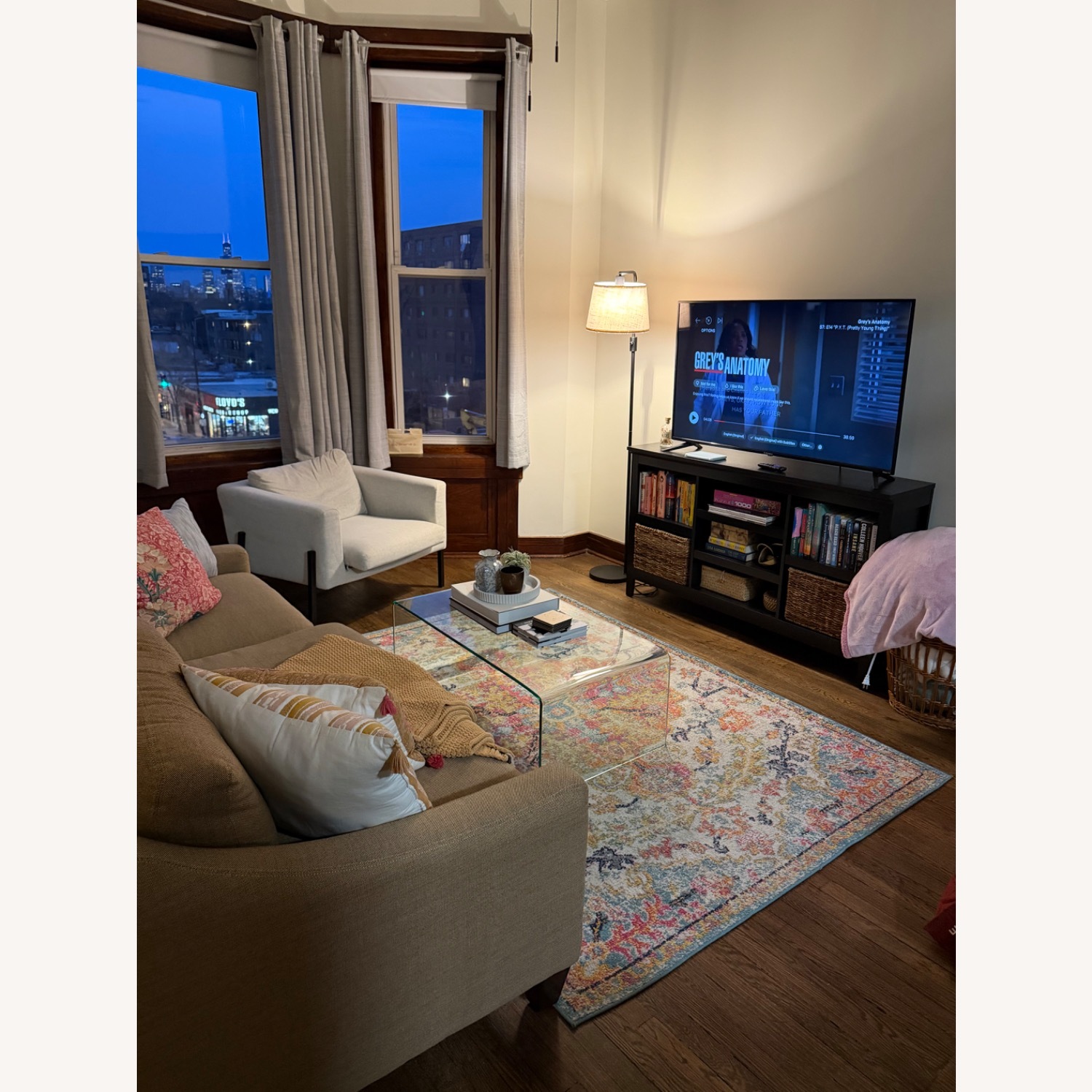 Fabric Area Rug 5' x 7' - image-2