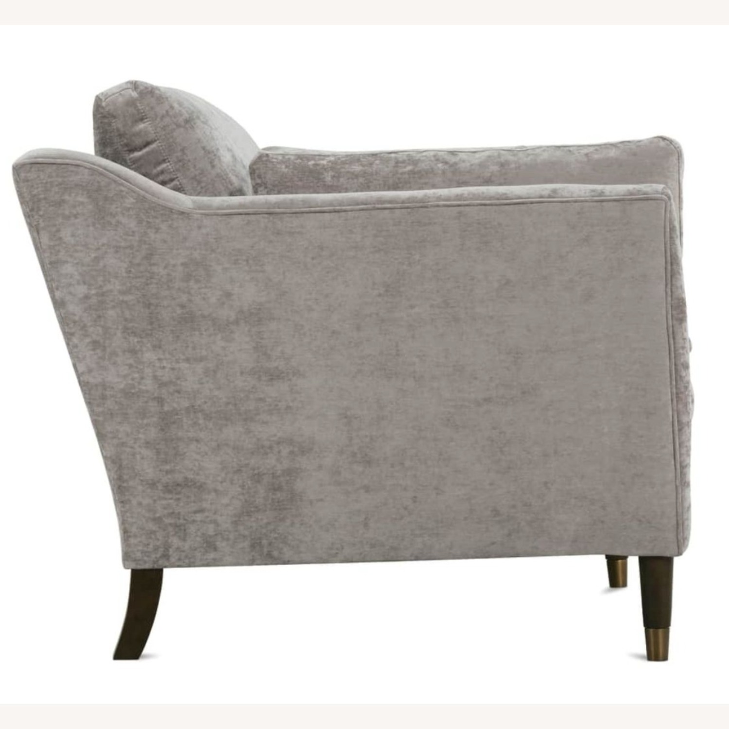 Rowe Furniture Black Fabric 2 Seater Sofa - image-2