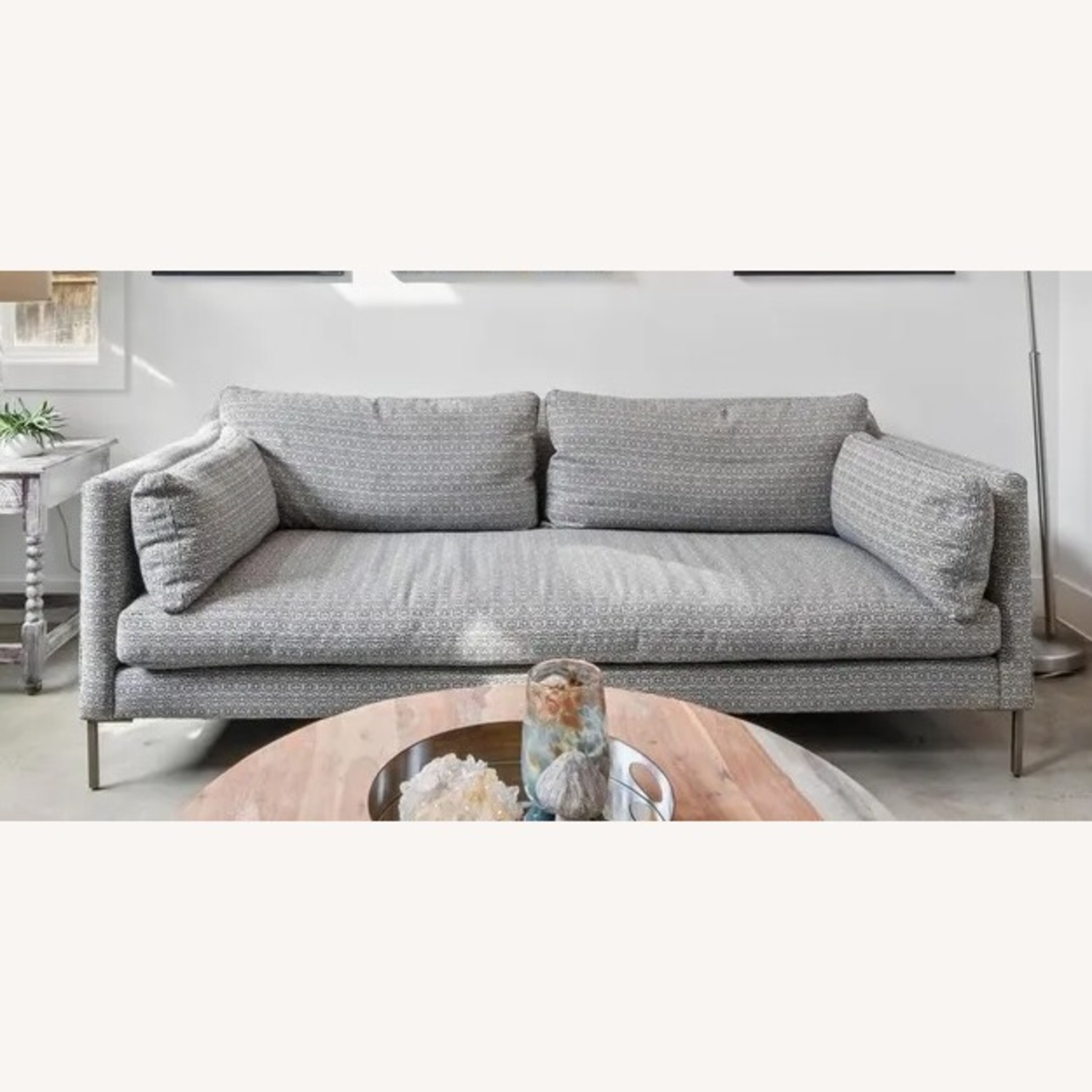 Rowe Furniture Black Fabric 2 Seater Sofa - image-9