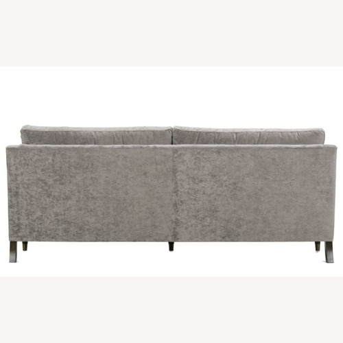 Used Rowe Furniture Black Fabric 2 Seater Sofa for sale on AptDeco