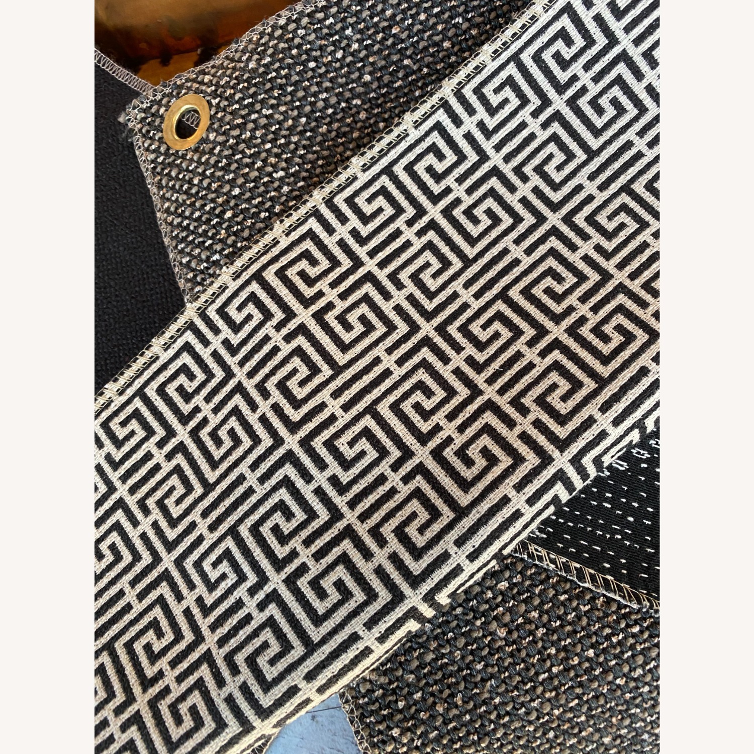 Rowe Furniture Black Fabric 2 Seater Sofa - image-5