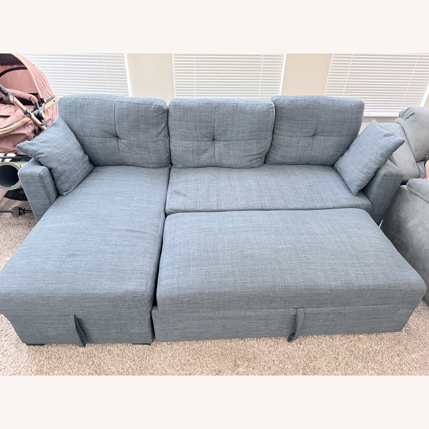 Barrientez 85" Upholstered Sleeper Sofa - image-3