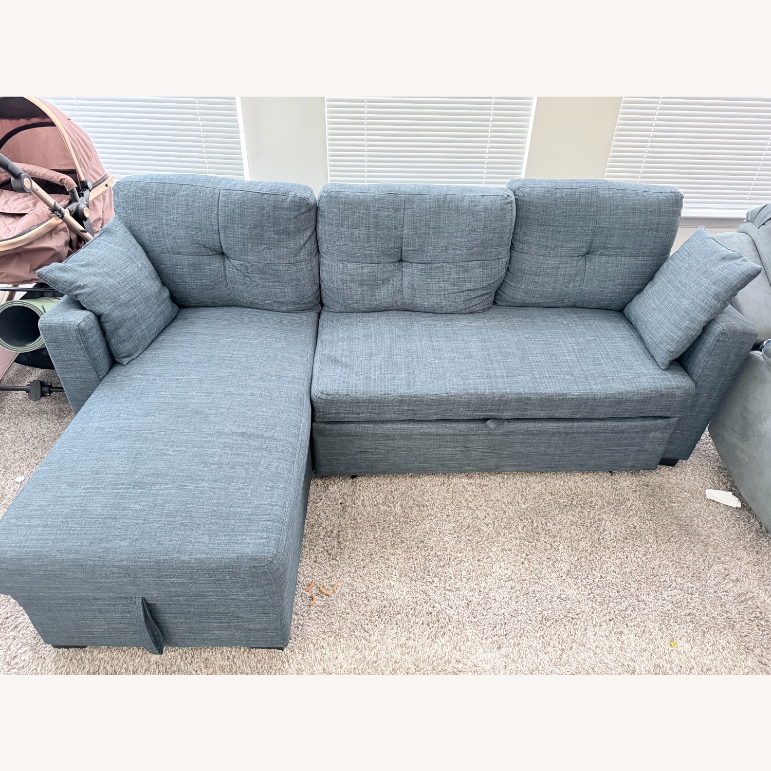 Barrientez 85" Upholstered Sleeper Sofa - image-2