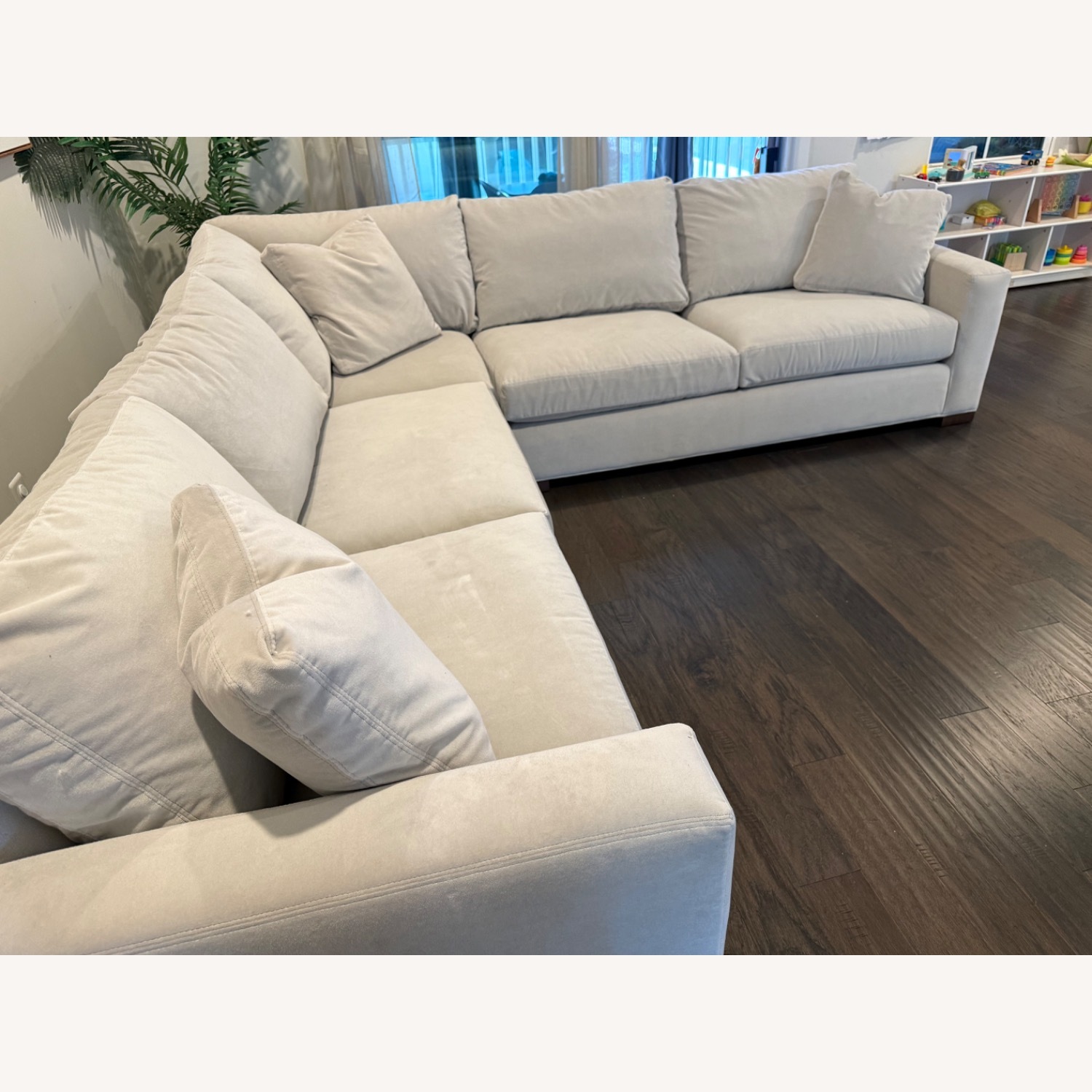 Room & Board Metro Natural Velvet 3+ Piece Sectional - image-6