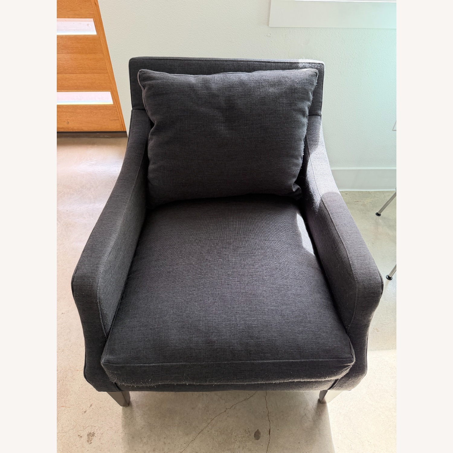 Rowe Accent Chair in Black Linen - image-6