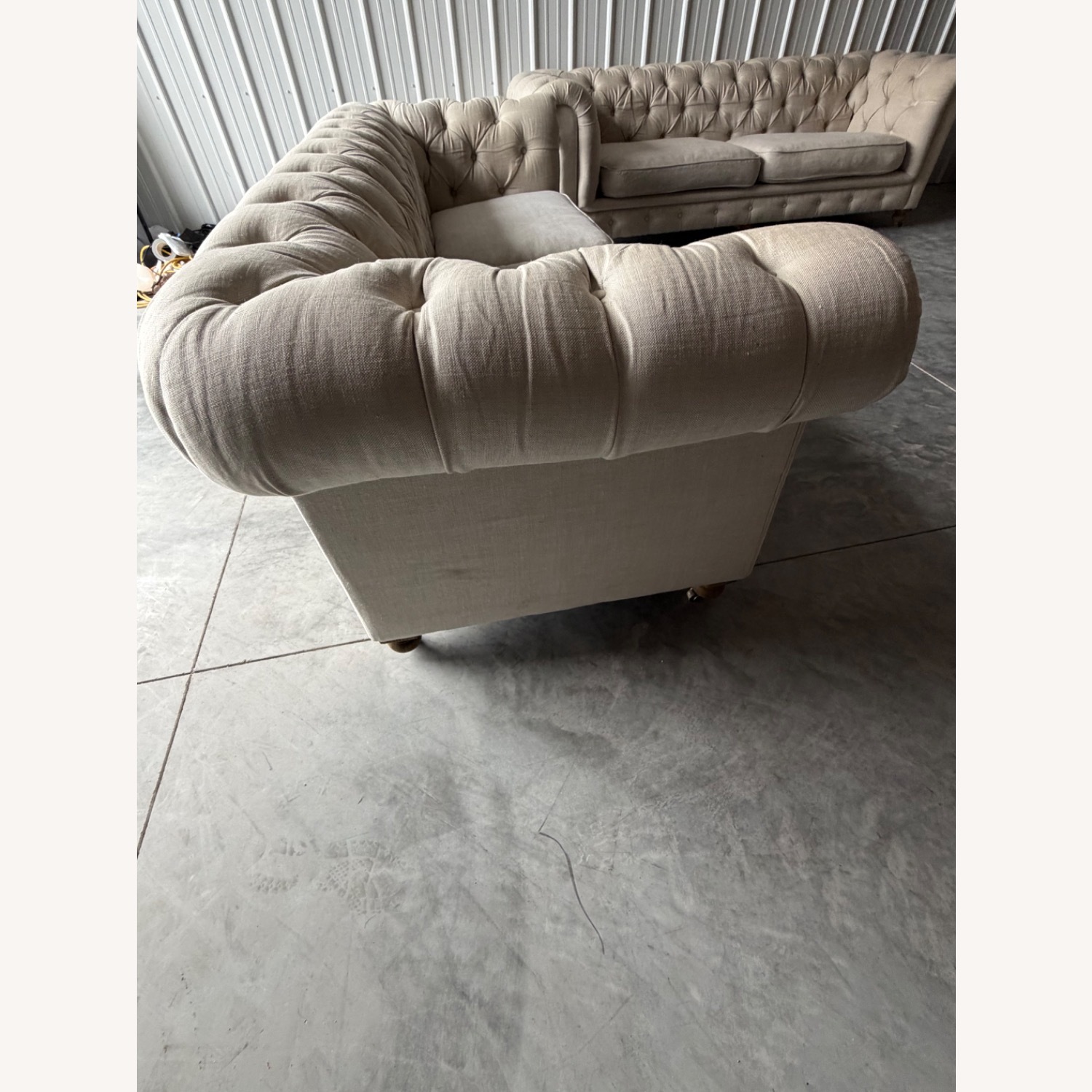 Restoration Hardware Kensington 2-Seater Sofa - image-11