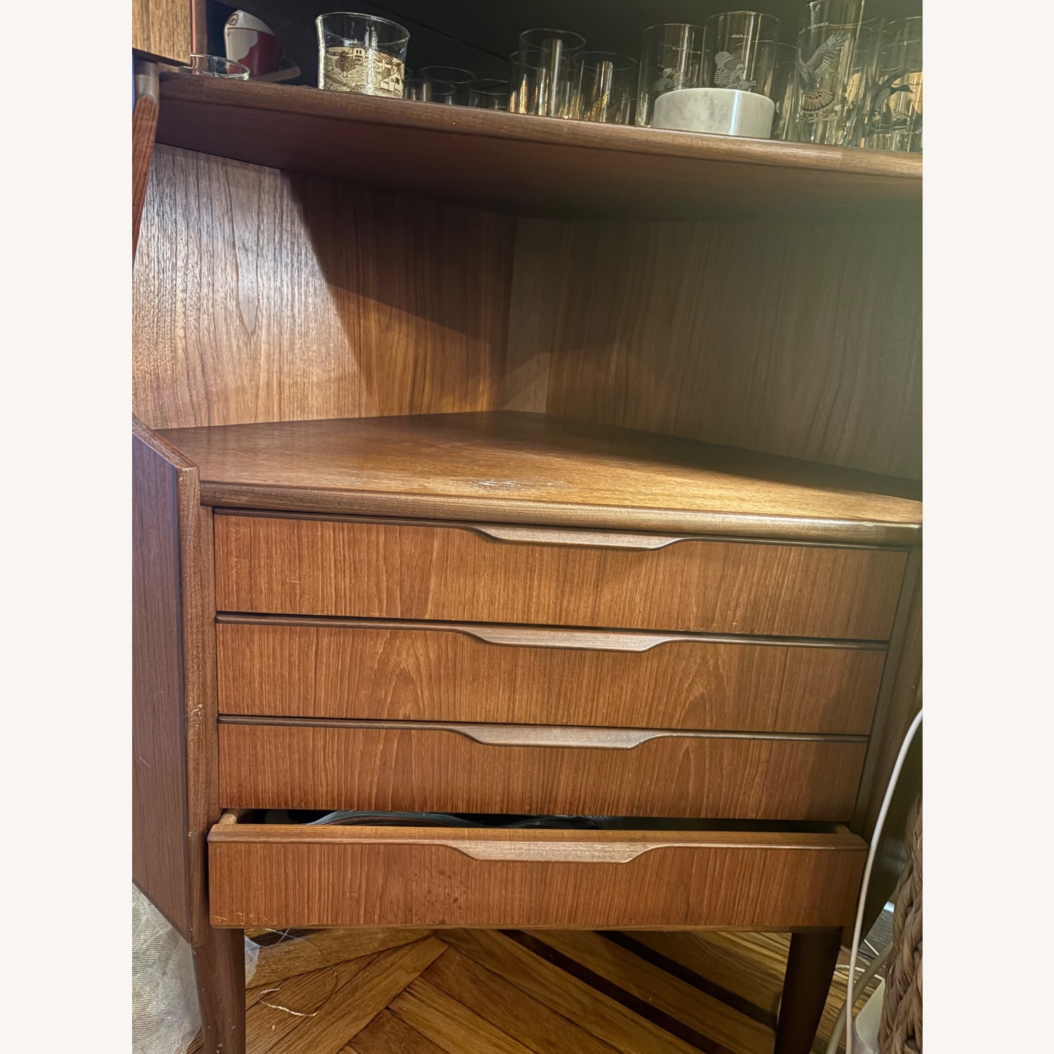 Mid-century Danish Corner Cabinet  - image-2