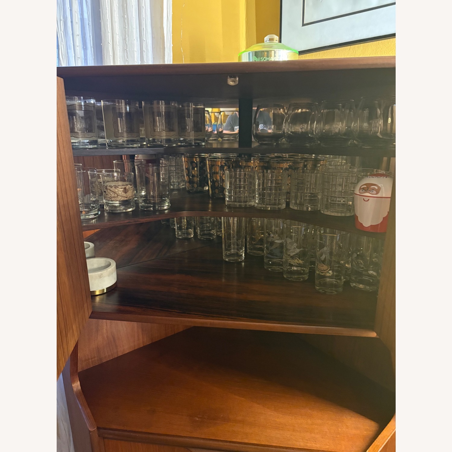 Mid-century Danish Corner Cabinet  - image-4