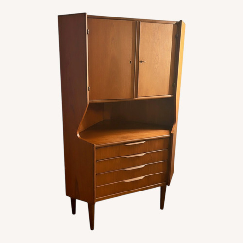 Used Mid-century Danish Corner Cabinet for sale on AptDeco