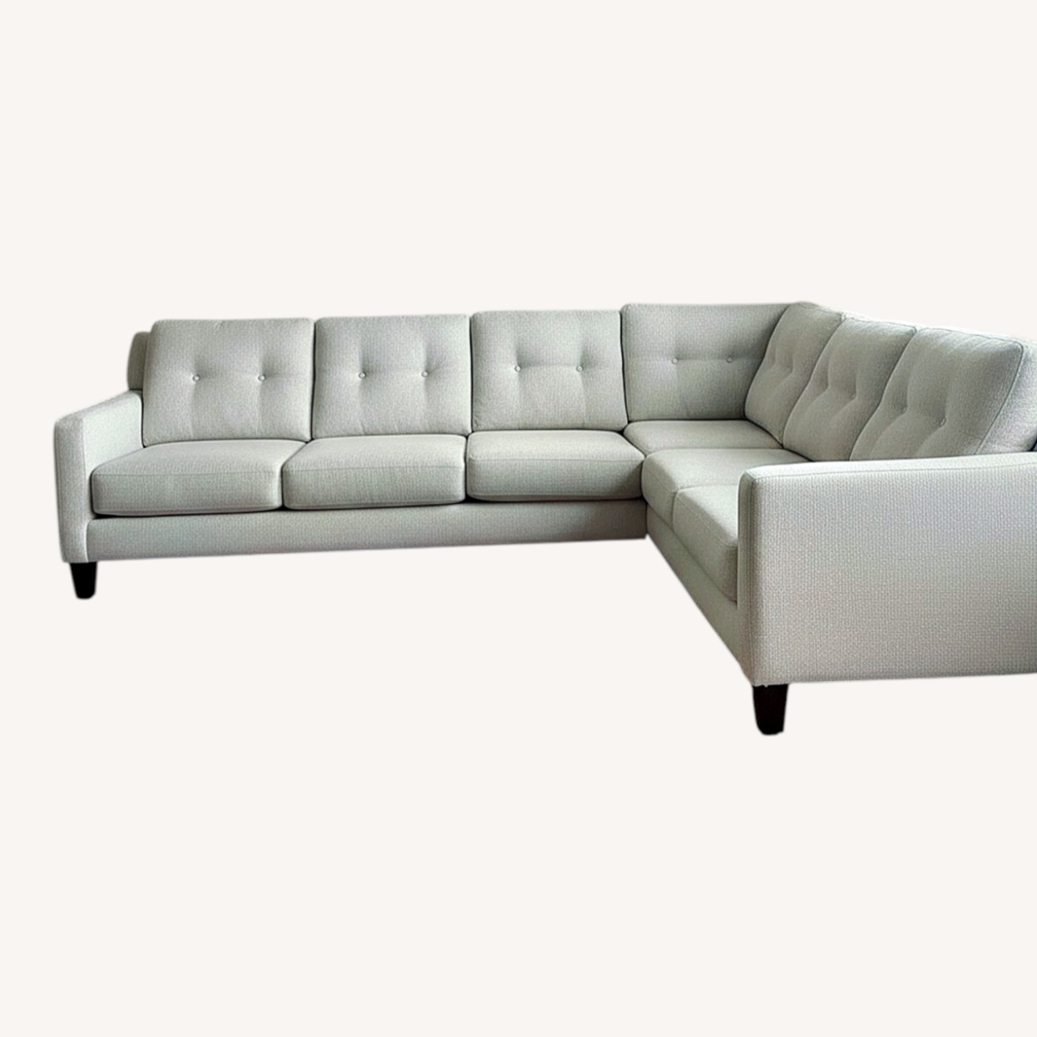 White Sectional - image-0