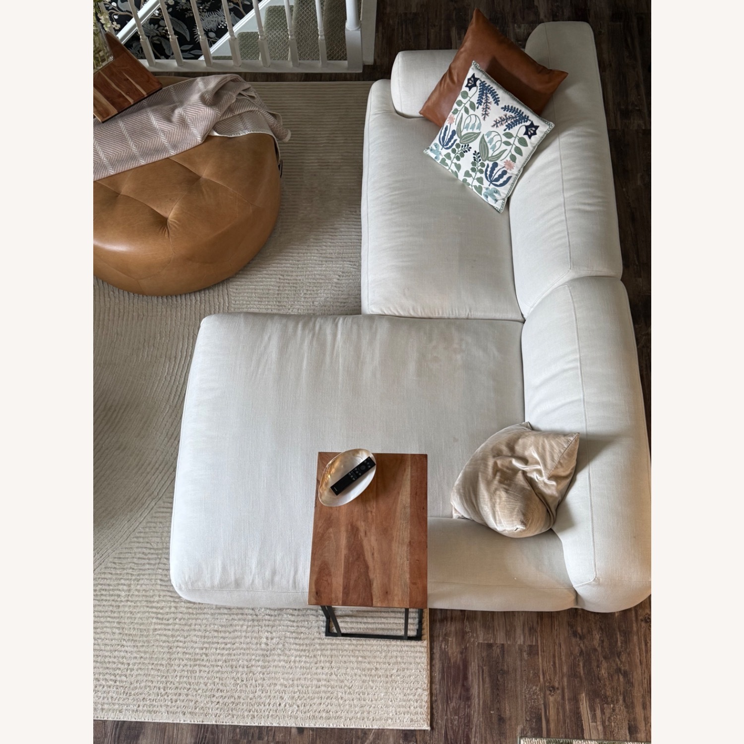 Article Abisko 94.5" Right Sectional - Quartz White - image-5