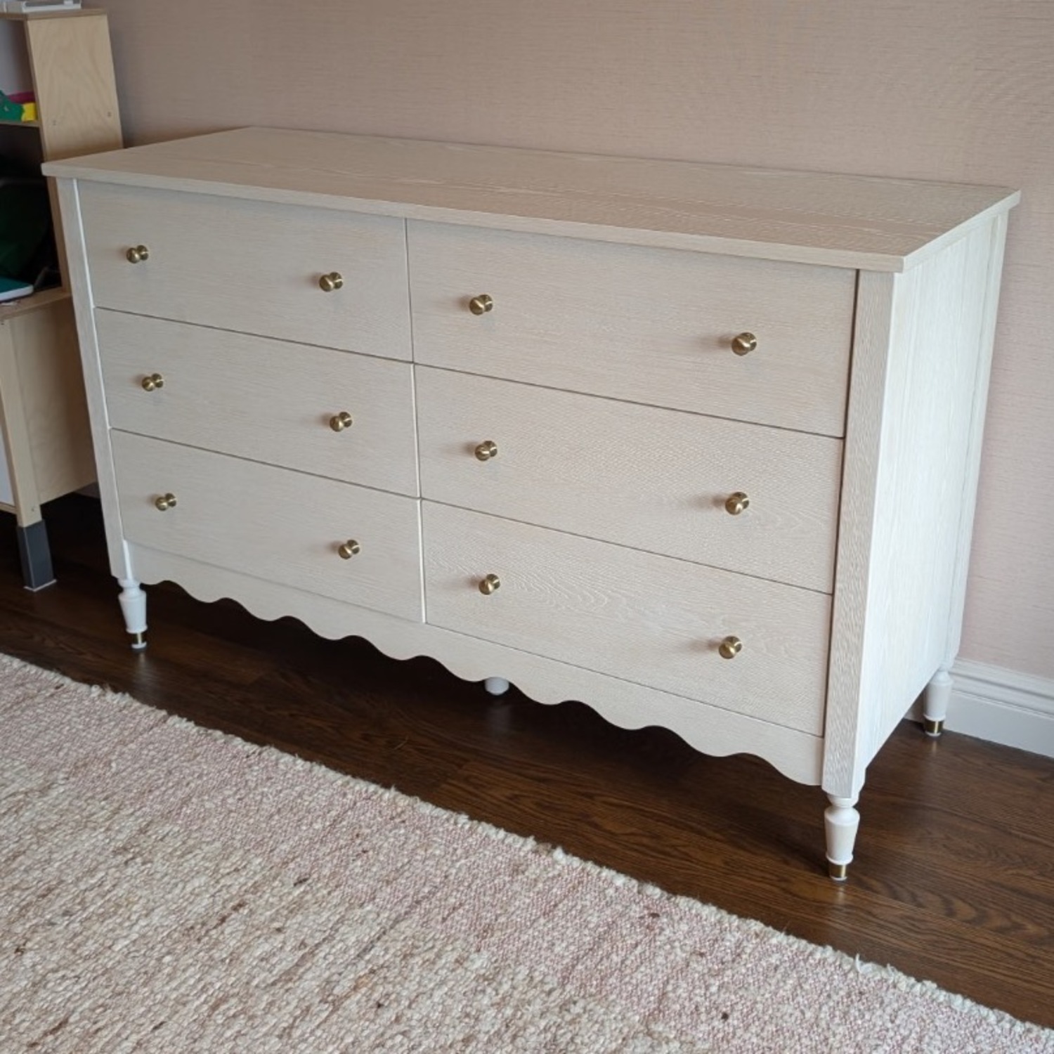 Pottery Barn Kids Camille White Wood Dresser - image-2