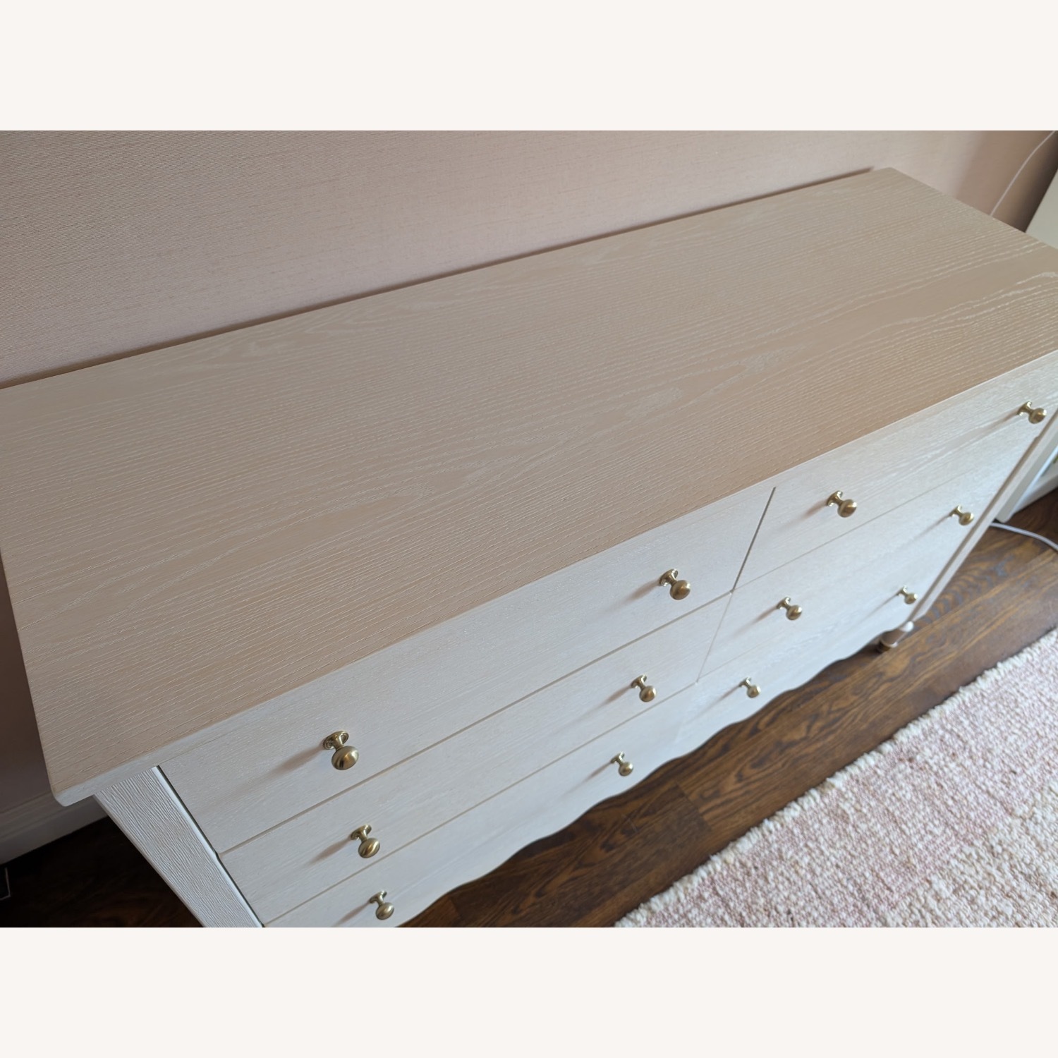 Pottery Barn Kids Camille White Wood Dresser - image-3