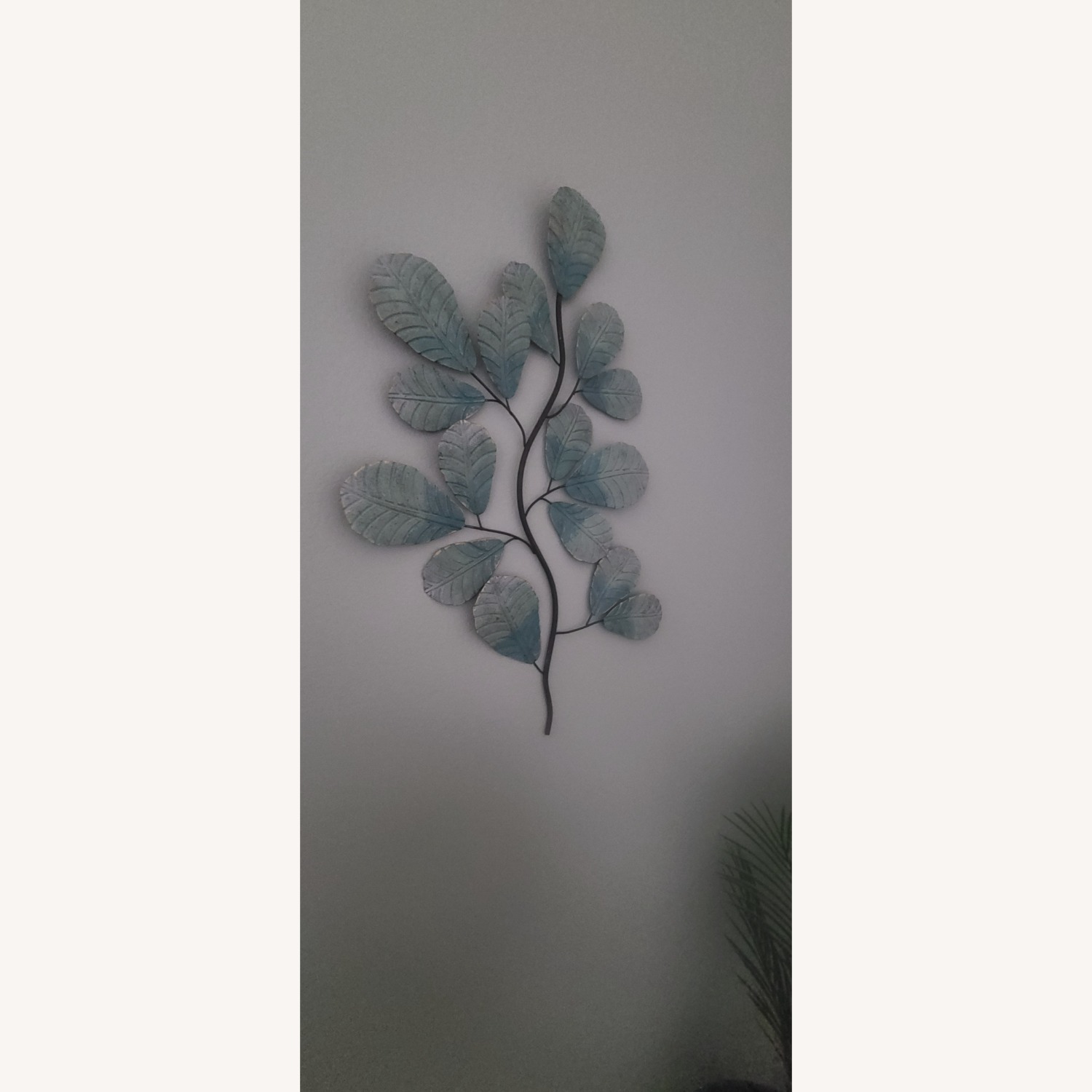 Walmart Blue Metal Wall Decor - image-2