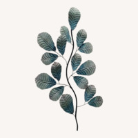 Walmart Blue Metal Wall Decor