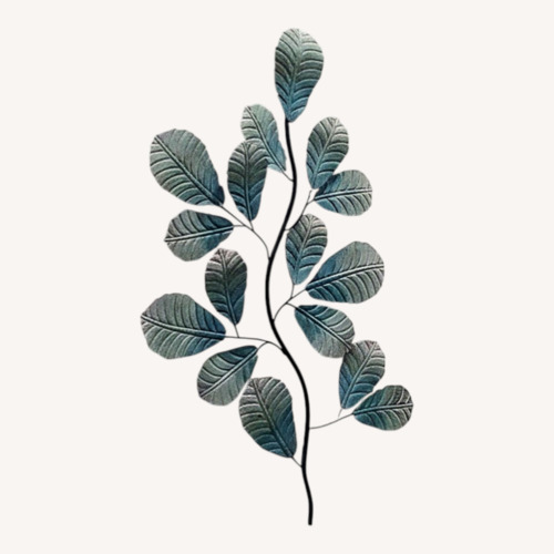 Used Walmart Blue Metal Wall Decor for sale on AptDeco