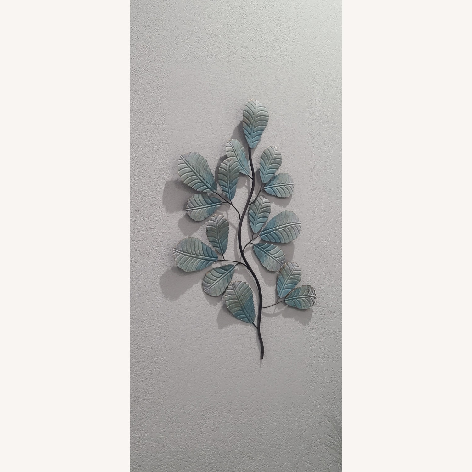 Walmart Blue Metal Wall Decor - image-1