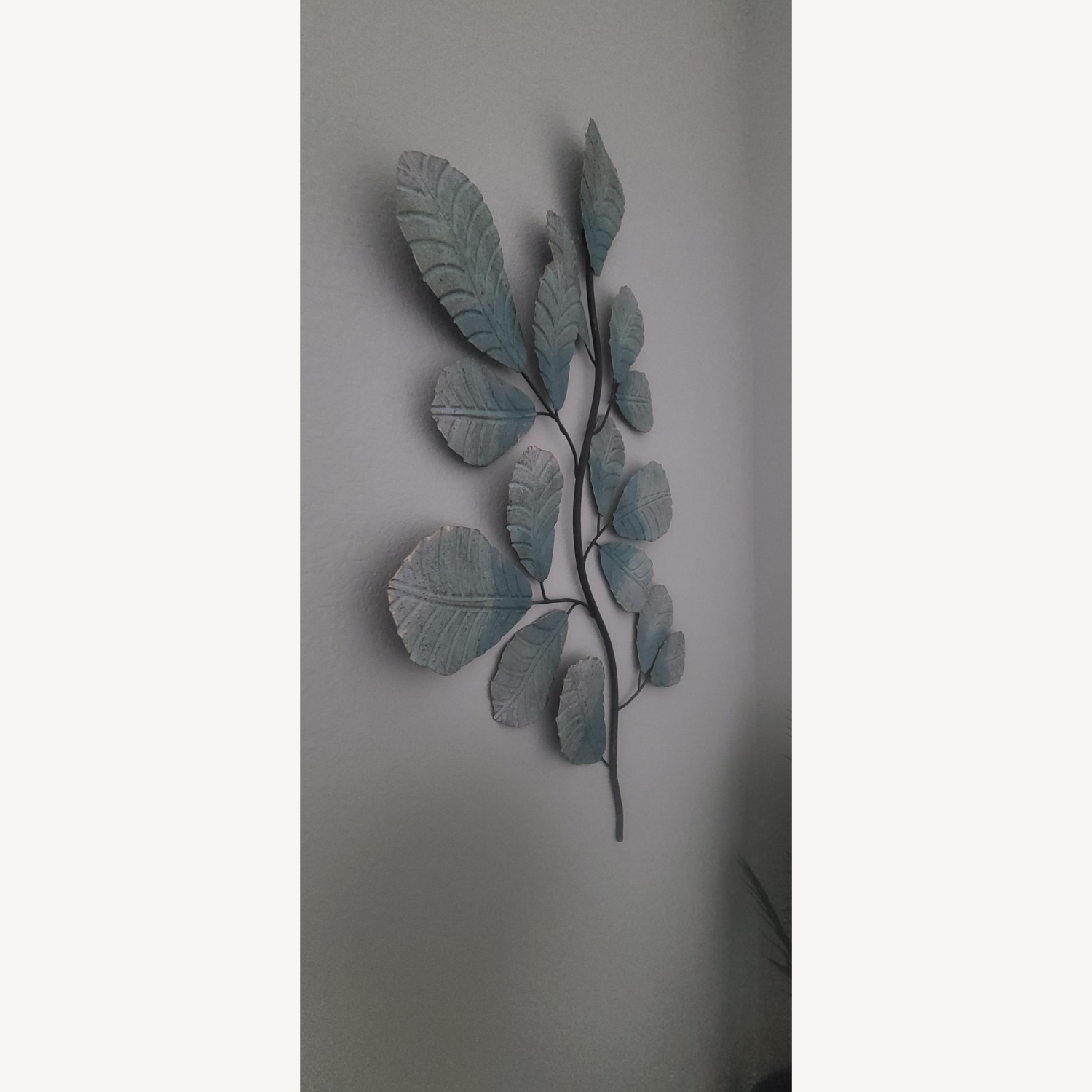 Walmart Blue Metal Wall Decor - image-3