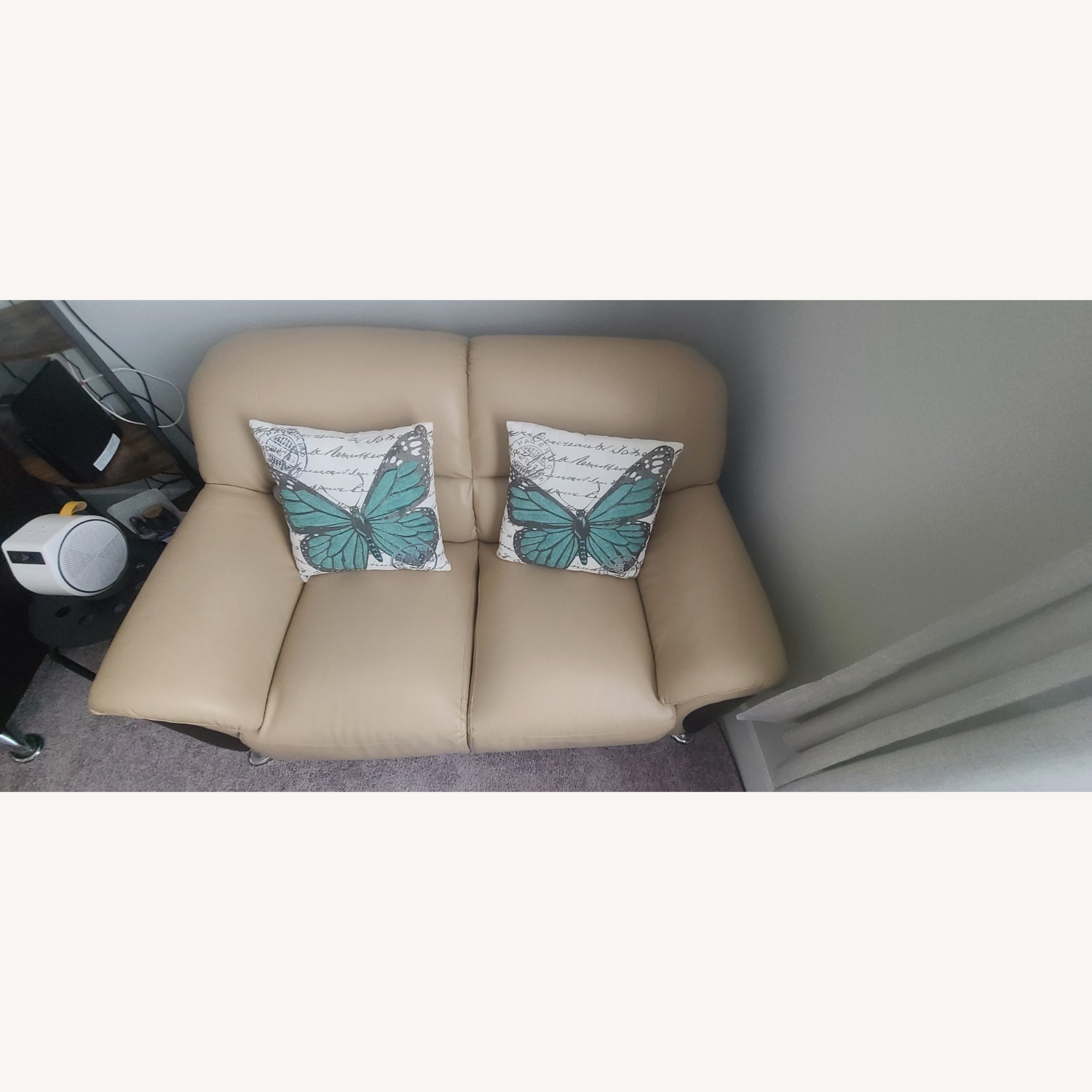 Ashley Furniture Light Brown 2 Seater Sofa - image-2