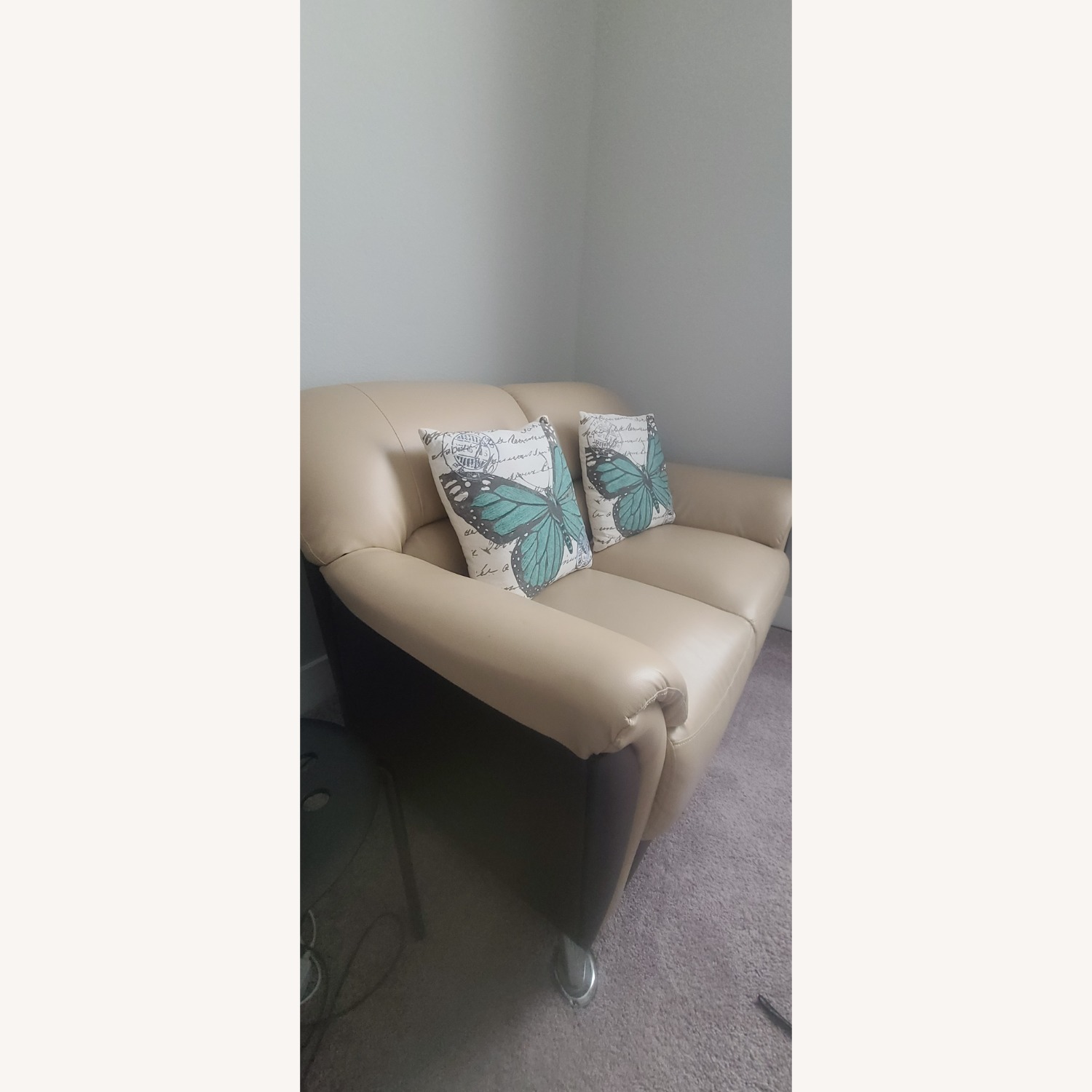 Ashley Furniture Light Brown 2 Seater Sofa - image-3