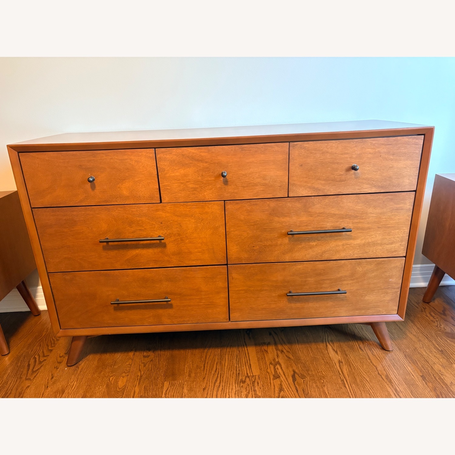 Light Brown Wood Dresser - image-1