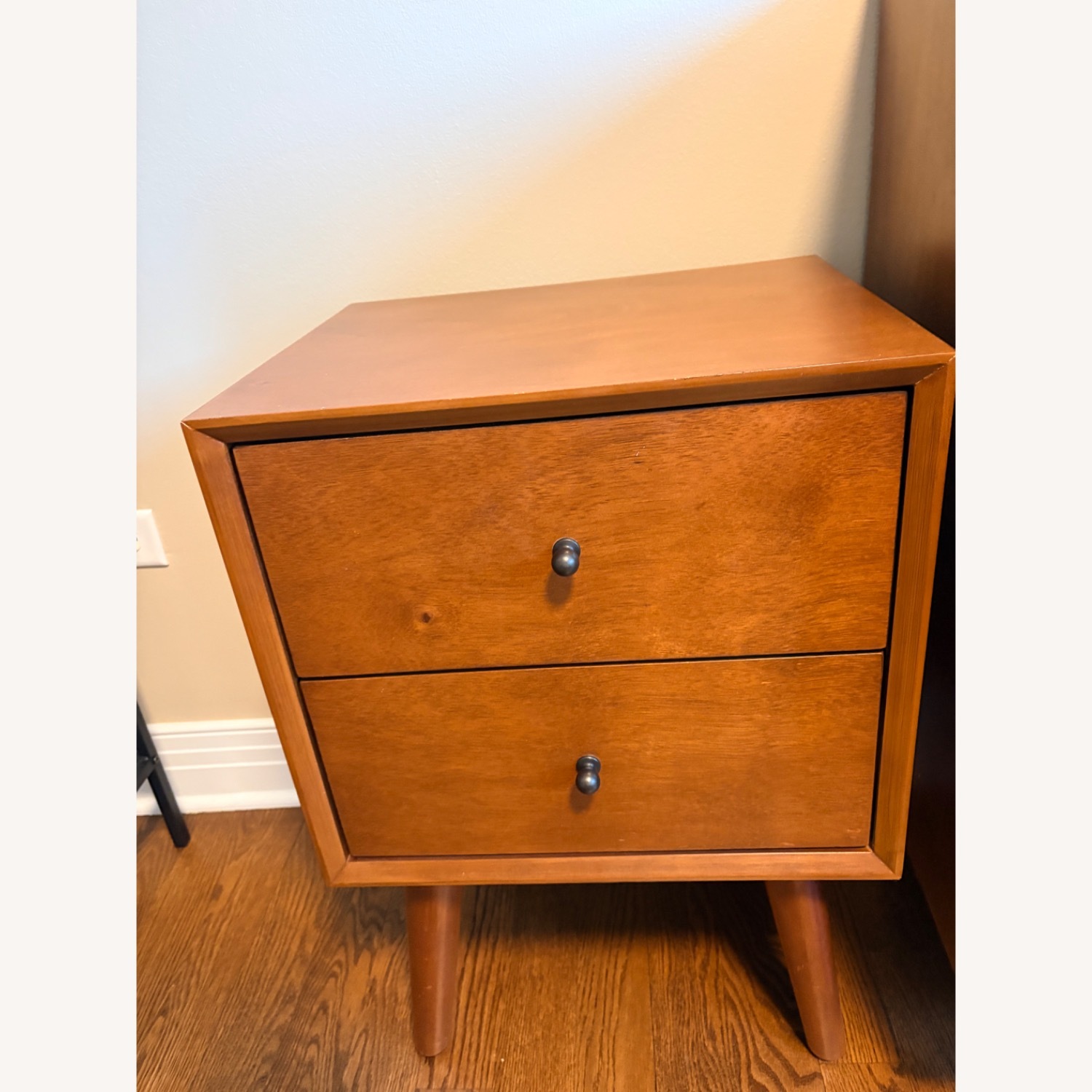 Light Brown Wood Nightstands - image-2