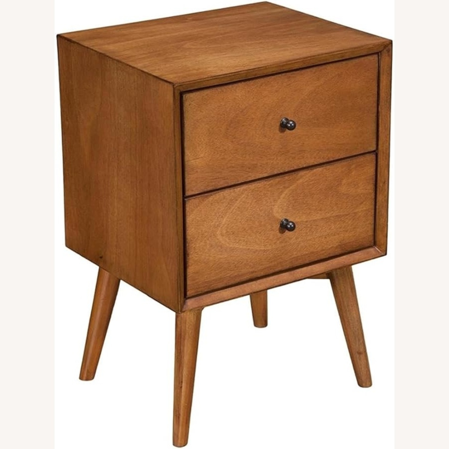 Light Brown Wood Nightstands - image-5