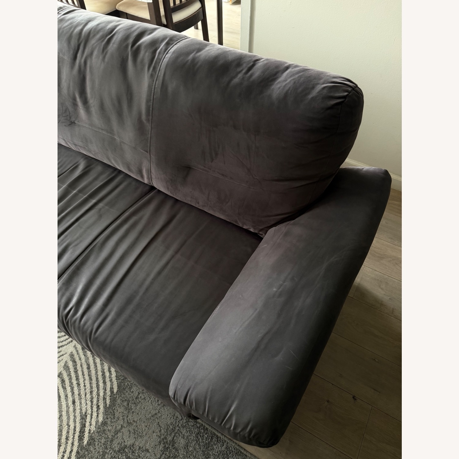 IKEA Knislinge Dark Gray Fabric Sofa - image-2