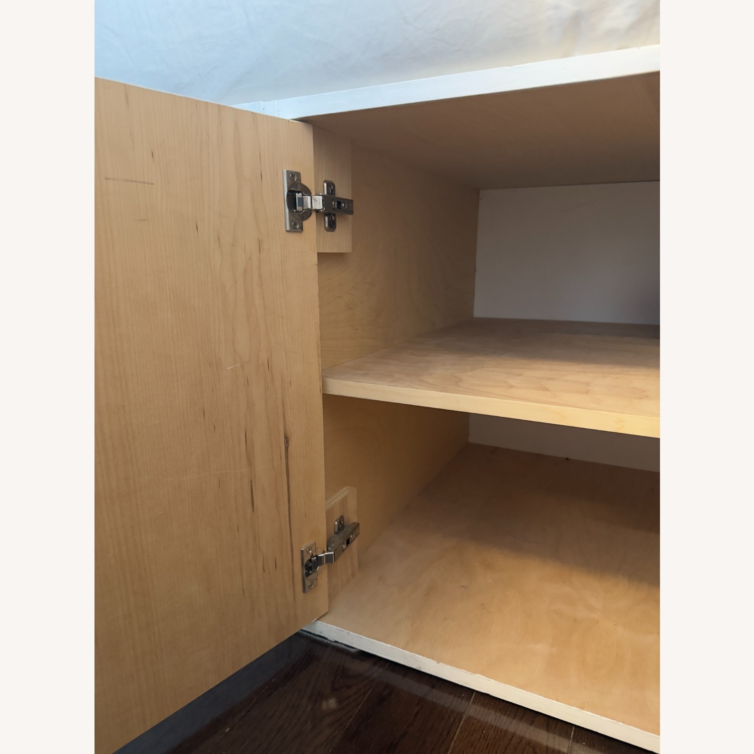 Modern Custom White Full Bed with Hidden Storage - image-9