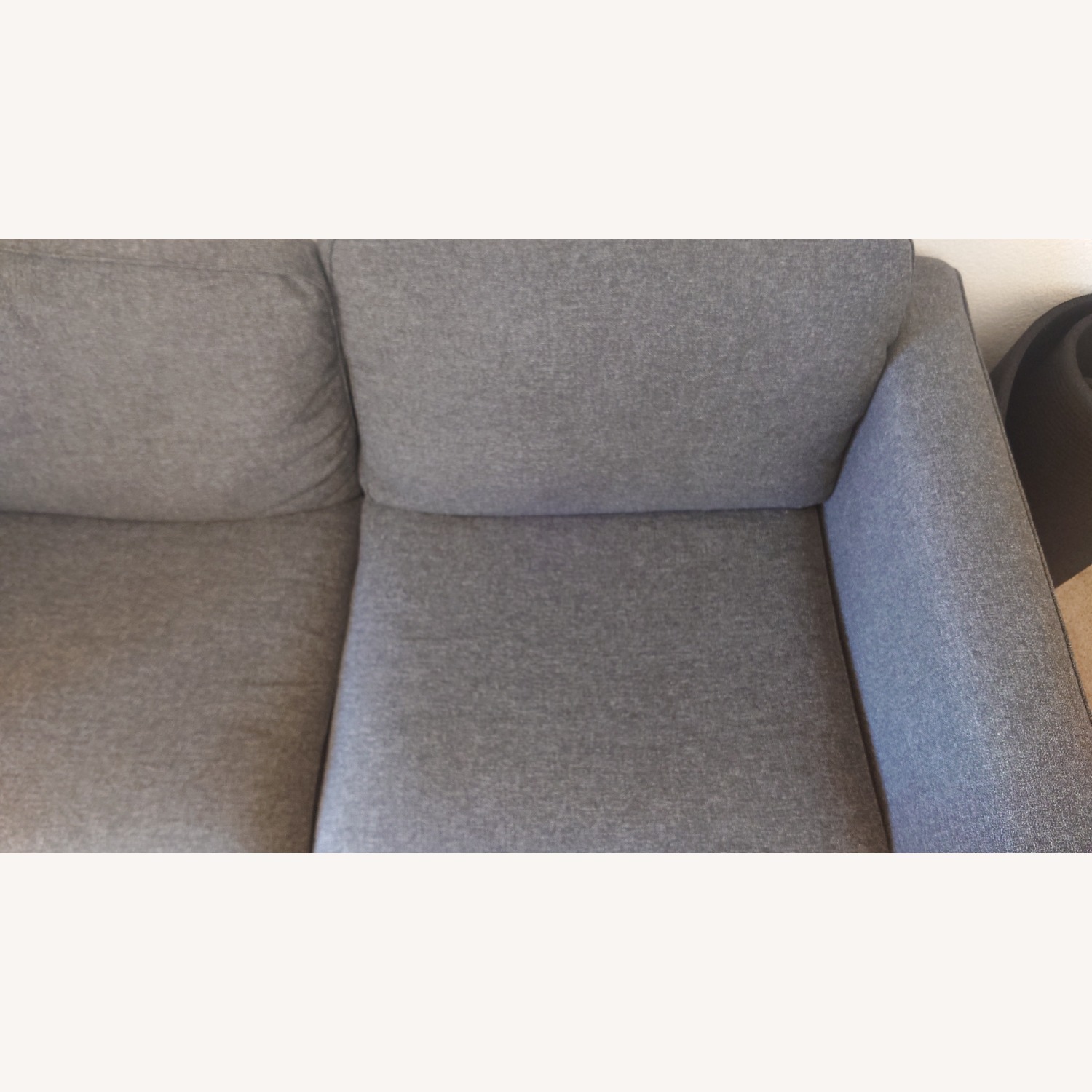 IKEA PÄRUP Dark Gray Fabric 2 Seater Sofa - image-2