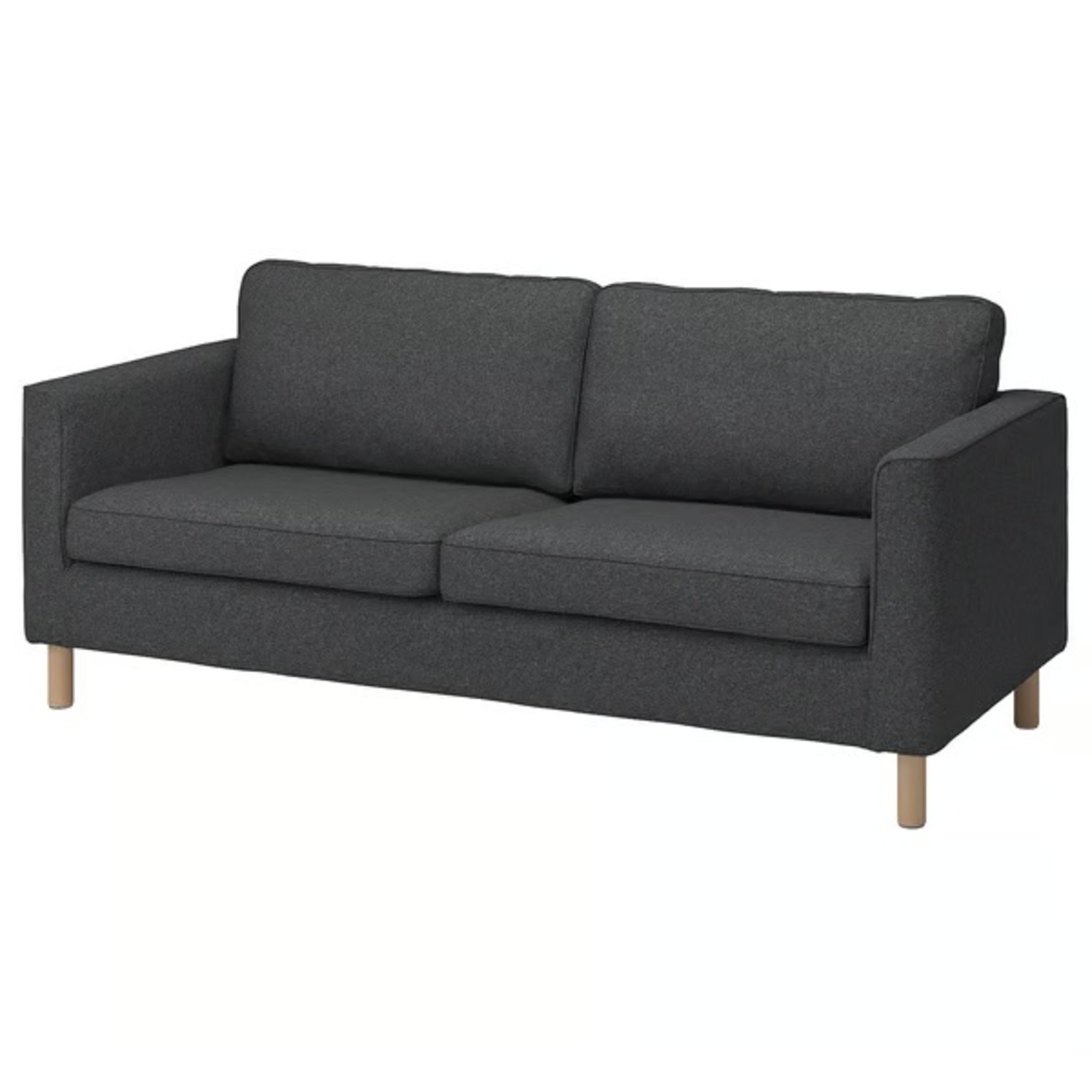 IKEA PÄRUP Dark Gray Fabric 2 Seater Sofa - image-5