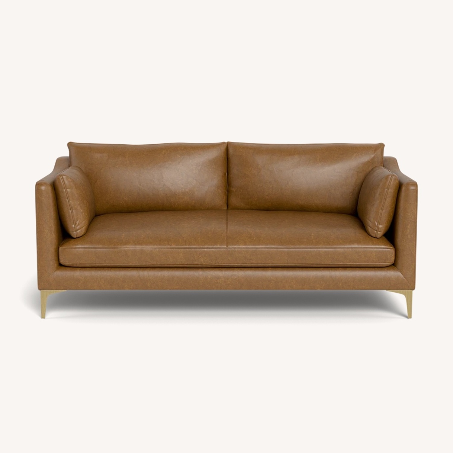 Interior Define Light Brown 3+ Seater Sofa - image-5