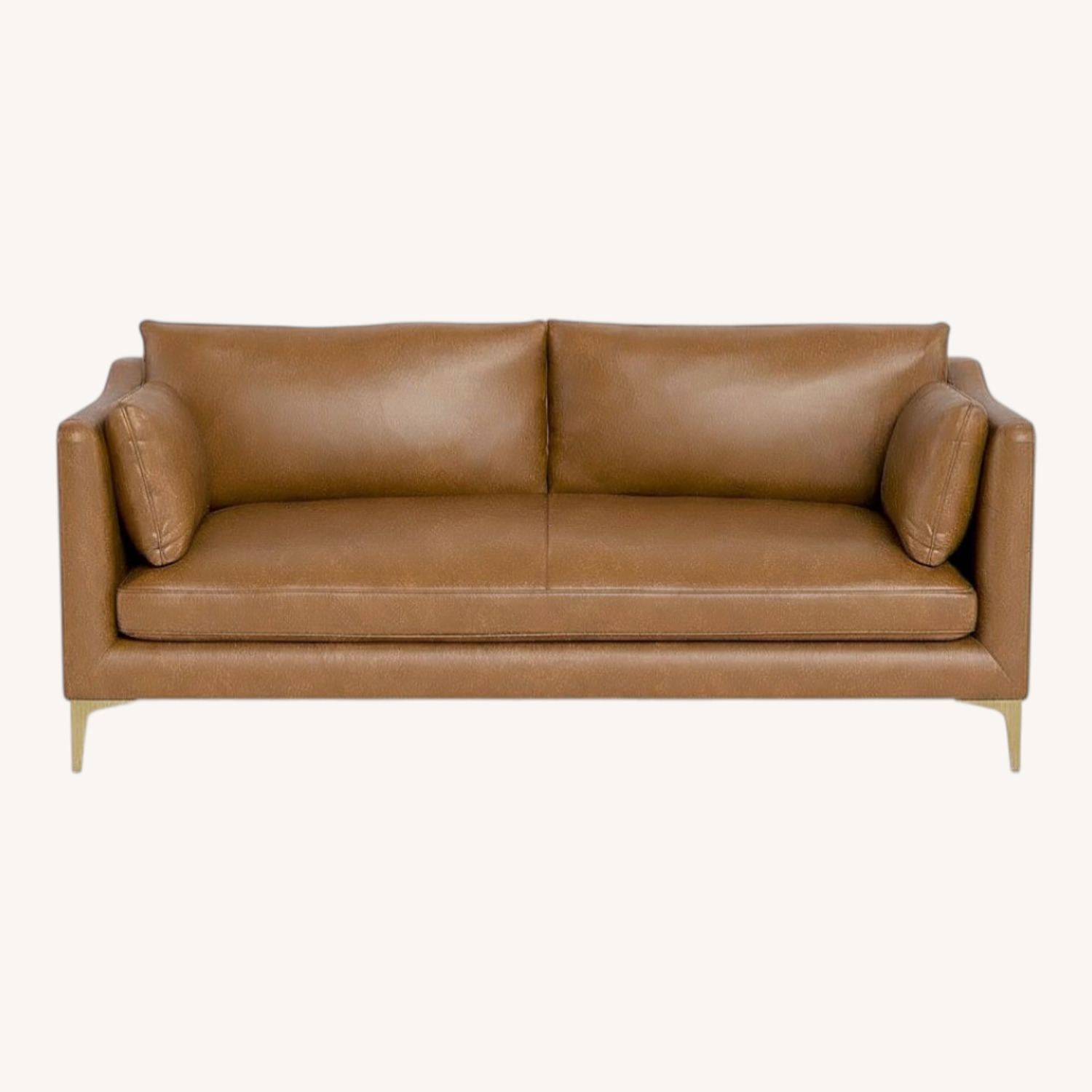 Interior Define Light Brown 3+ Seater Sofa - image-0