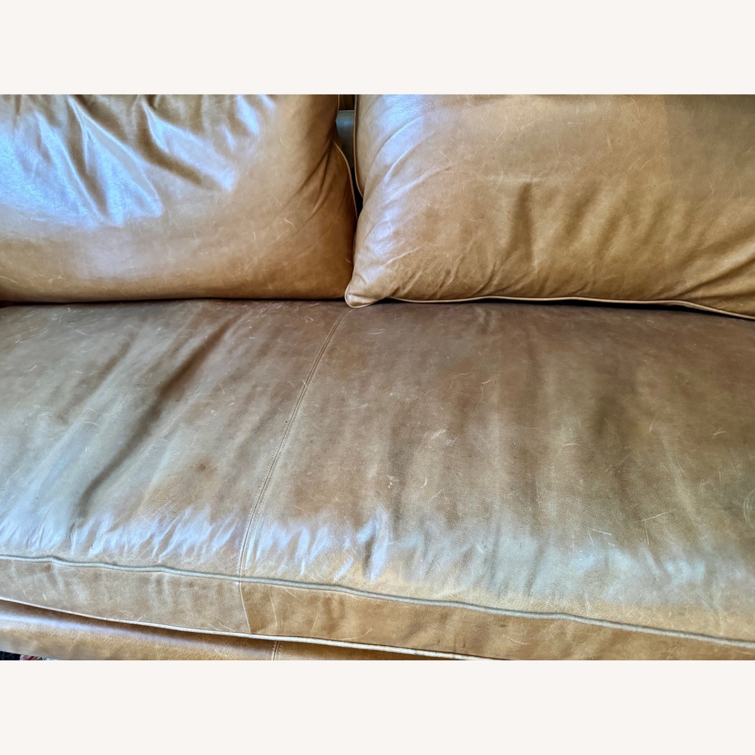 Interior Define Light Brown 3+ Seater Sofa - image-4